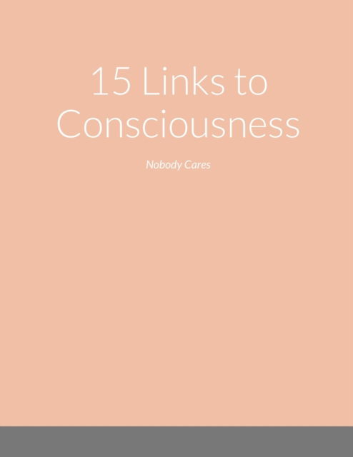 Cover for Kelvin Faison · 15 Links to Consciousness (Paperback Book) (2020)