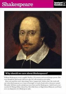 Cover for Instant Guides · Shakespeare: The Instant Guide - Instant Guides (Paperback Book) (2011)