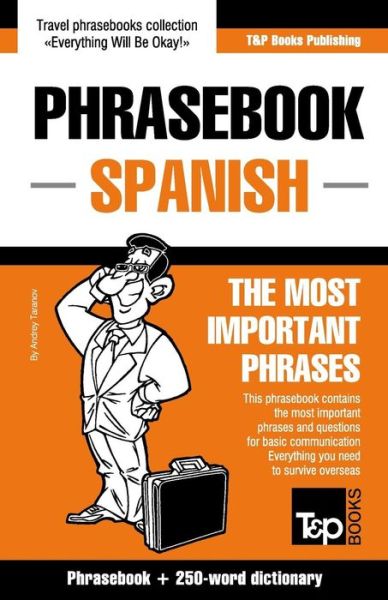 Cover for Andrey Taranov · English-spanish Phrasebook and 250-word Mini Dictionary (Paperback Book) (2015)