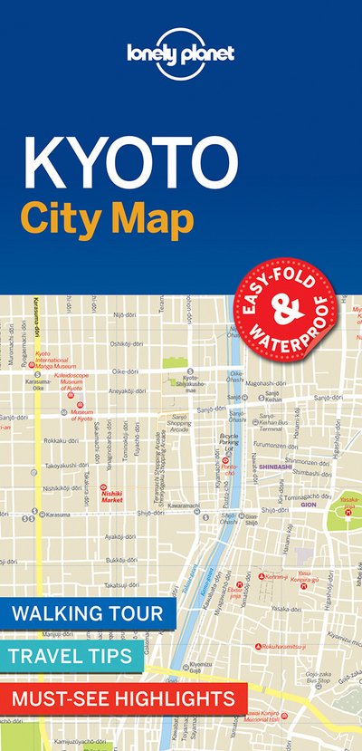 Lonely Planet Kyoto City Map - Map - Lonely Planet - Bøker - Lonely Planet Global Limited - 9781786579126 - 1. september 2017