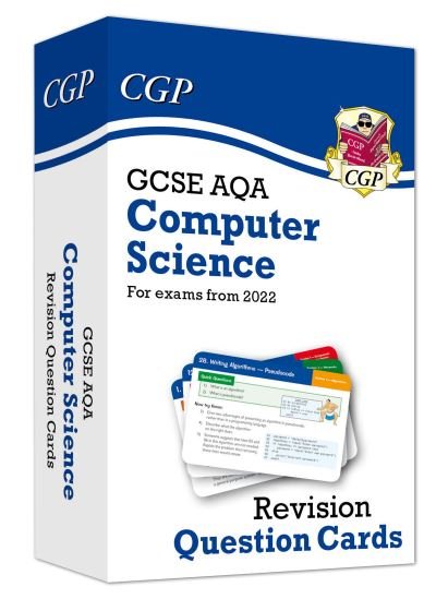 Cover for CGP Books · GCSE Computer Science AQA Revision Question Cards - CGP AQA GCSE Computer Science (Innbunden bok) (2020)