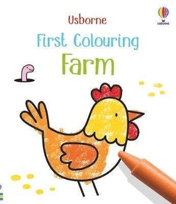 First Colouring Farm - First Colouring - Kate Nolan - Livros - Usborne Publishing Ltd - 9781801319126 - 28 de abril de 2022