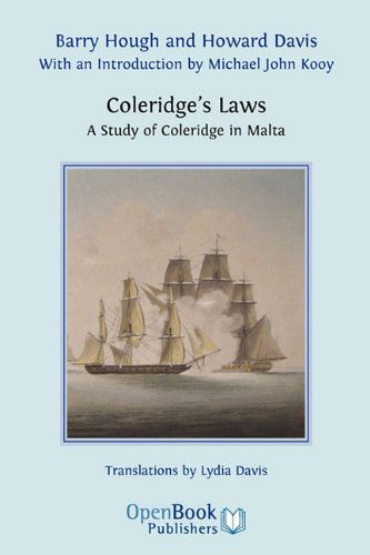 Cover for Howard Davis · Coleridge's Laws. a Study of Coleridge in Malta. (Paperback Book) (2010)