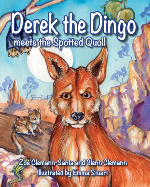 Cover for Zoé Clemann-Santa · Derek the Dingo meets the Spotted Quoll (Paperback Book) (2022)