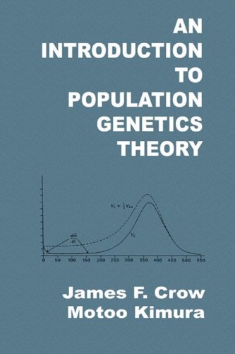 Cover for Motoo Kimura · An Introduction to Population Genetics Theory (Paperback Book) (2009)