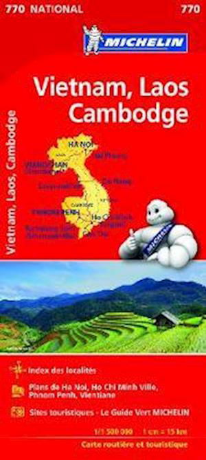 Cover for Michelin · Michelin Vietnam Laos Cambodia Map 770 (Taschenbuch) (2020)