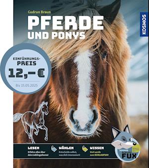 Cover for Gudrun Braun · Kosmos SchlauFUX - Pferde und Ponys (Book) (2025)