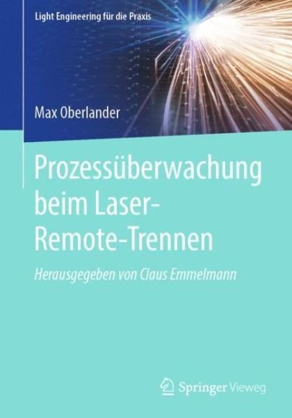 Cover for Oberlander · Prozessüberwachung beim Lase (Bok) (2020)