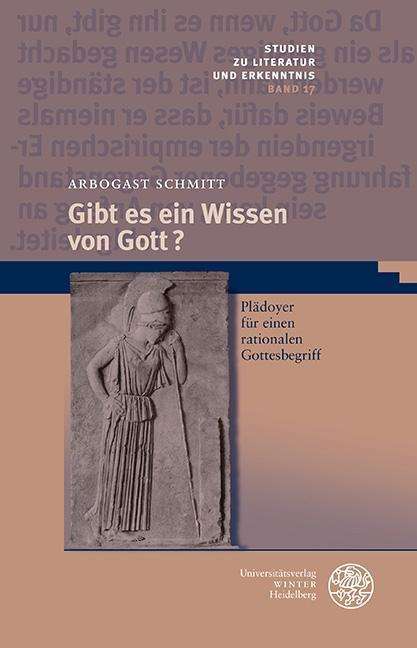 Cover for Schmitt · Gibt es ein Wissen von Gott? (Book) (2019)