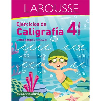 Cover for Ediciones Larousse · Ejercicios de Caligrafa 4 de primaria (Paperback Book) (2022)