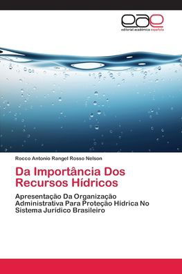 Cover for Nelson · Da Importância Dos Recursos Hídr (Book) (2018)