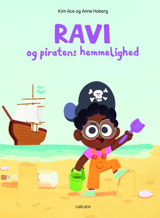 Cover for Kim Ace · Ravi og piratens hemmelighed (Bound Book) [1st edition] (2024)