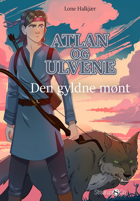 Cover for Lone Halkjær · Atlan og ulvene - den gyldne mønt (Hardcover Book) [1.º edición] (2024)