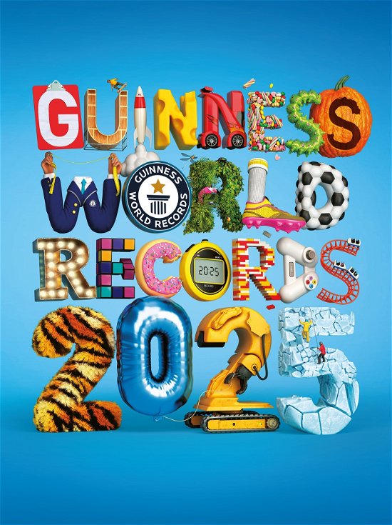 Cover for Ltd. Guinness World Records · Guinness World Records 2025 (Indbundet Bog) (2024)