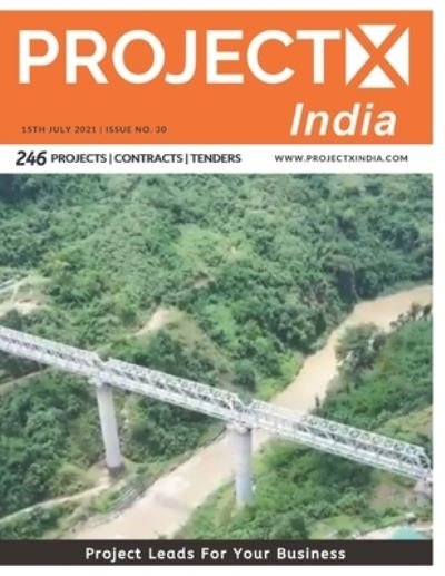 Cover for Sandeep Ravidutt Sharma · ProjectX India: 15th July 2021 - Tracking Multisector Projects from India (Paperback Book) (2021)