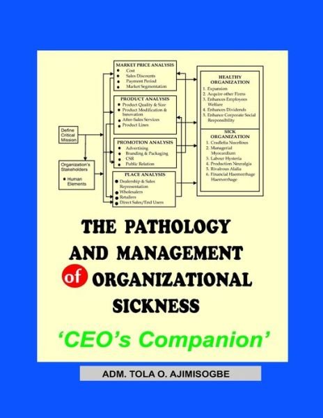 Cover for Ajimisogbe O 'tola Acia · The Pathology And Management Of Organizational Sickness (Paperback Book) (2021)