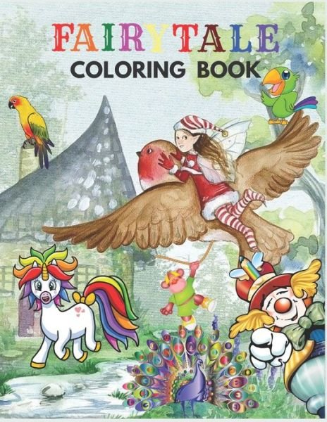 Cover for Jml Daniel · Fairytale Coloring Book (Paperback Book) (2020)