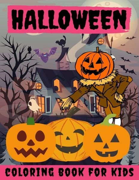 Cover for Toodma · Halloween Coloring Book for kids (Pocketbok) (2020)
