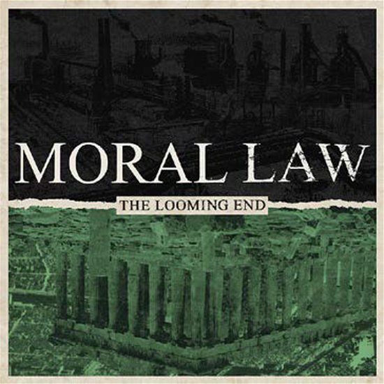 Cover for Moral Law · The Looming End (Green Marble Vinyl) (LP) (2022)