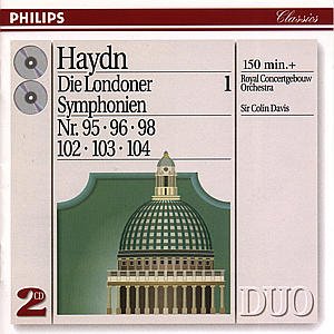 Symphonies 95, 96, 98, 102, 103, 104 - Franz Joseph Haydn - Musikk - PHILIPS - 0028944261127 - 24. oktober 1994