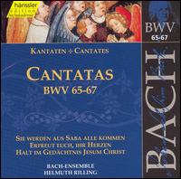 Cover for Bach / Gachinger Kantorei / Rilling · Sacred Cantatas Bwv 65-67 (CD) (1999)