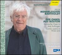 Uncle from Boston - Mendelssohn / Bach Collegium Stuttgart / Rilling - Música - HAE - 0040888822127 - 14 de fevereiro de 2006