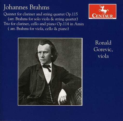 Cover for Brahms / Gorevic / Lewis / Dextet / Naegele · Quintet for Clarinet &amp; String Quartet (CD) (2010)