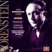 Cover for Johannes Brahms · Symphony No.1 (CD) (1990)