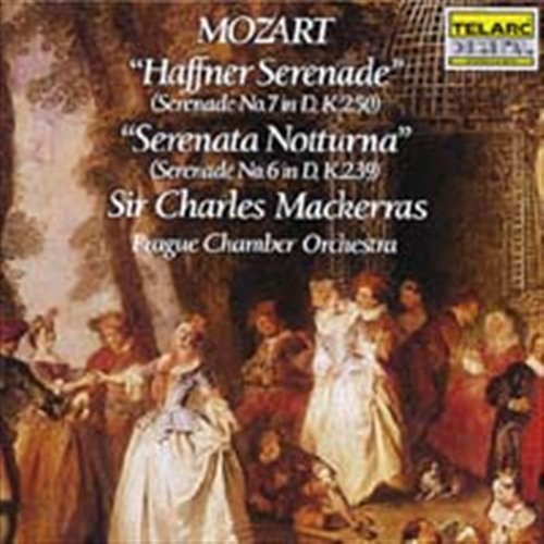Cover for Mackerras, Sir Charles, Prague Chamber Orchestra, Mozart, Wolfgang Amadeus · Haffner Serenade / Nottur (CD) (1999)