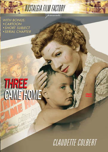 Cover for Three Came Home (DVD) (2020)