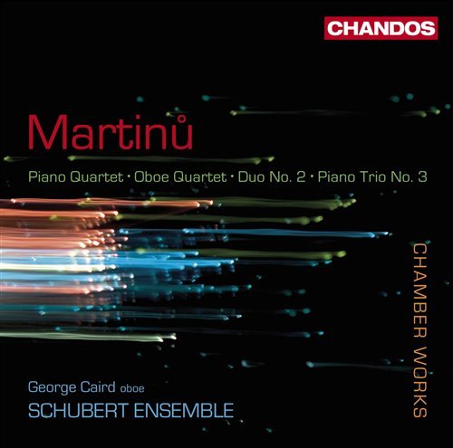Cover for Martinu / Caird / Schubert Ensemble · Chamber Works (CD) (2009)