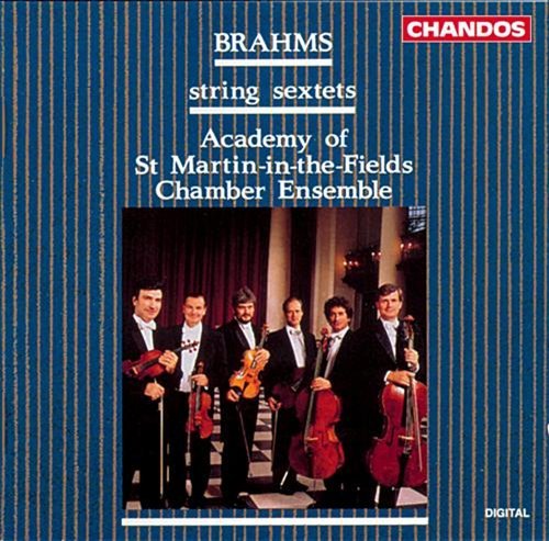 Cover for Brahms / Acdmy St Martin Fields Chamber Ensemble · String Sextet One / String Sextet Two (CD) (1993)