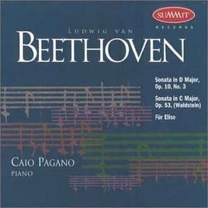 Pagano,caio - Beethoven Piano Music - Music - SUMMIT - 0099402123127 - July 1, 2012