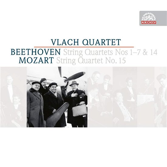 Beethoven / Mozart / Vlach / Snitil / Kodousek · Beethoven: String Quartets Nos 1 7 & 14 / Mozart (CD) (2017)