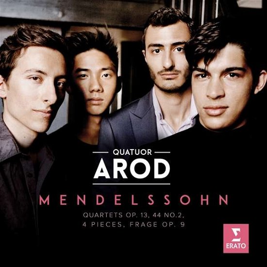 Mendelssohn: Quartets Op.13, 44 No.2/4 Pieces / Frage Op.9 - Quatuor Arod / Marianna Crebassa - Music - PLG - 0190295761127 - September 29, 2017
