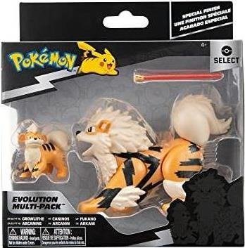 Cover for Pokemon · Pokemon: Evolution Multipack - 2 Inch Growlithe And 3 Inch Arcanine (Legetøj)