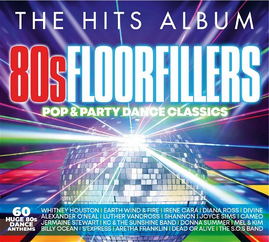 Cover for The Hits Album 80s Floorfillers Pop Party Dance Classics · The Hits Album: The 80s Floorfillers Album (CD) (2021)