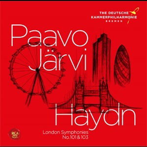 Cover for Paavo Järvi &amp; Deutsche Kammerphilharmonie Bremen · Haydn: London Symphonies Vol.1 Symphonies No. 101 &quot;The Clock&quot; &amp; No. 103 &quot;Drum (CD) (2023)