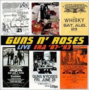 Cover for Guns N' Roses · Live Era 87-93 (CD) [Clean edition] (1999)