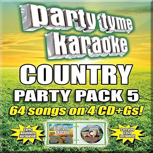 Country Party Pack 5 - Party Tyme Karaoke: Country Party Pack 5 / Various - Musiikki - KARAOKE - 0610017447127 - tiistai 26. toukokuuta 2015