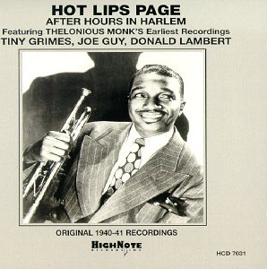 After Hours at Minton's - Hot Lips Page - Música - HIGH NOTE - 0632375703127 - 23 de junho de 1998