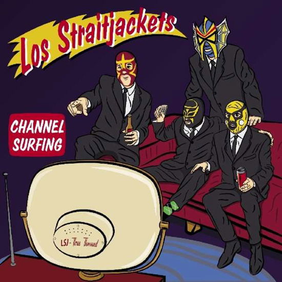 Los Straitjackets · Channel Surfing (CD) [EP edition] (2019)