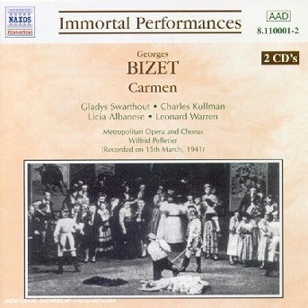 BIZET: Carmen *s* - Georges Bizet - Música - Naxos Historical - 0636943100127 - 26 de julio de 1999