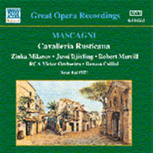 Cavalleria Rusticana - P. Mascagni - Musikk - NAXOS - 0636943126127 - 4. november 2004