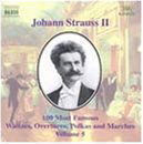 100 Most Famous Waltzes / Ovts/p - J.jr. Strauss - Musiikki - NAXOS - 0636943452127 - tiistai 24. elokuuta 1999