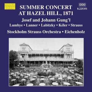 Cover for Gungl / Stockholm Strauss-orkester / Eichenholz · Summer Concert at Hazel Hill &amp; Stockholm in 1871 (CD) (2012)