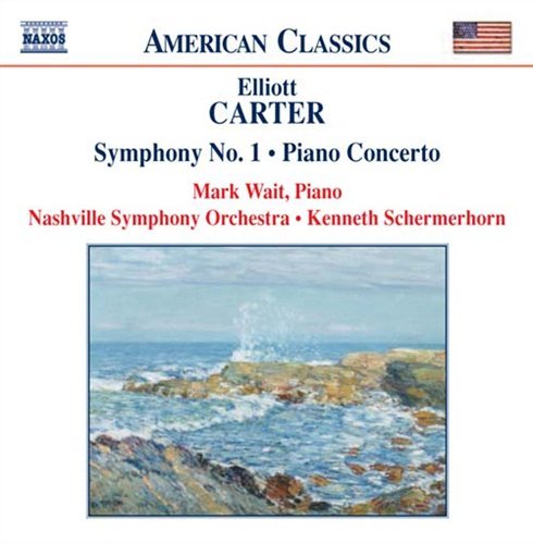 Cover for E. Carter · Piano Concerto / Sym.No.1 (CD) (2004)