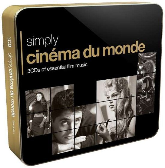 Cover for Simply Cinema Du Monde / Various (CD) (2014)