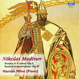 Cover for Medtner / Milne · Piano Sonata / Second Improvisation (CD) (1994)