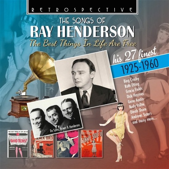 Cover for Ray Henderson · Songs Of Ray Henderson - His 27 Finest 1925-1960 (CD) (2023)